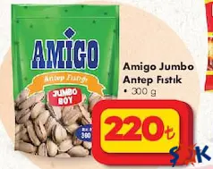AMİGO JUMBO ANTEP FISTIK 300 G